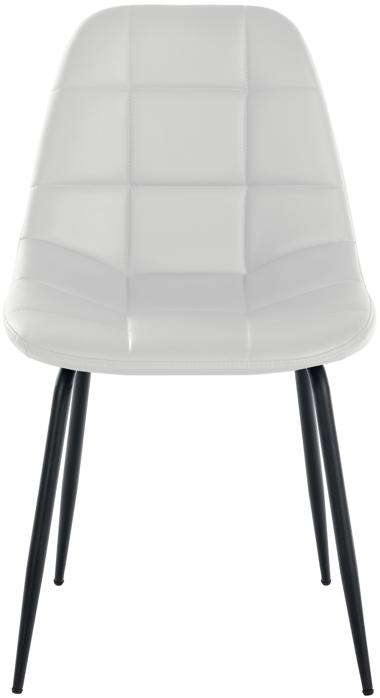 Silla de comedor Tom en tela o polipiel