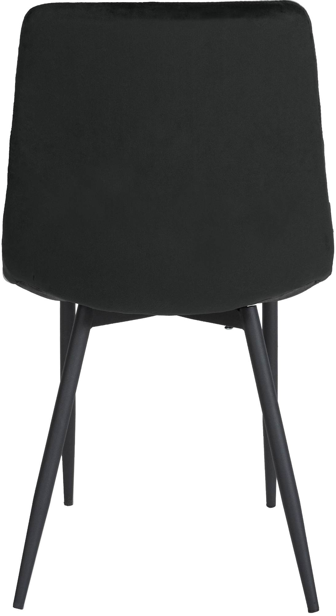 Set de 4 Sillas de comedor Telde en terciopelo