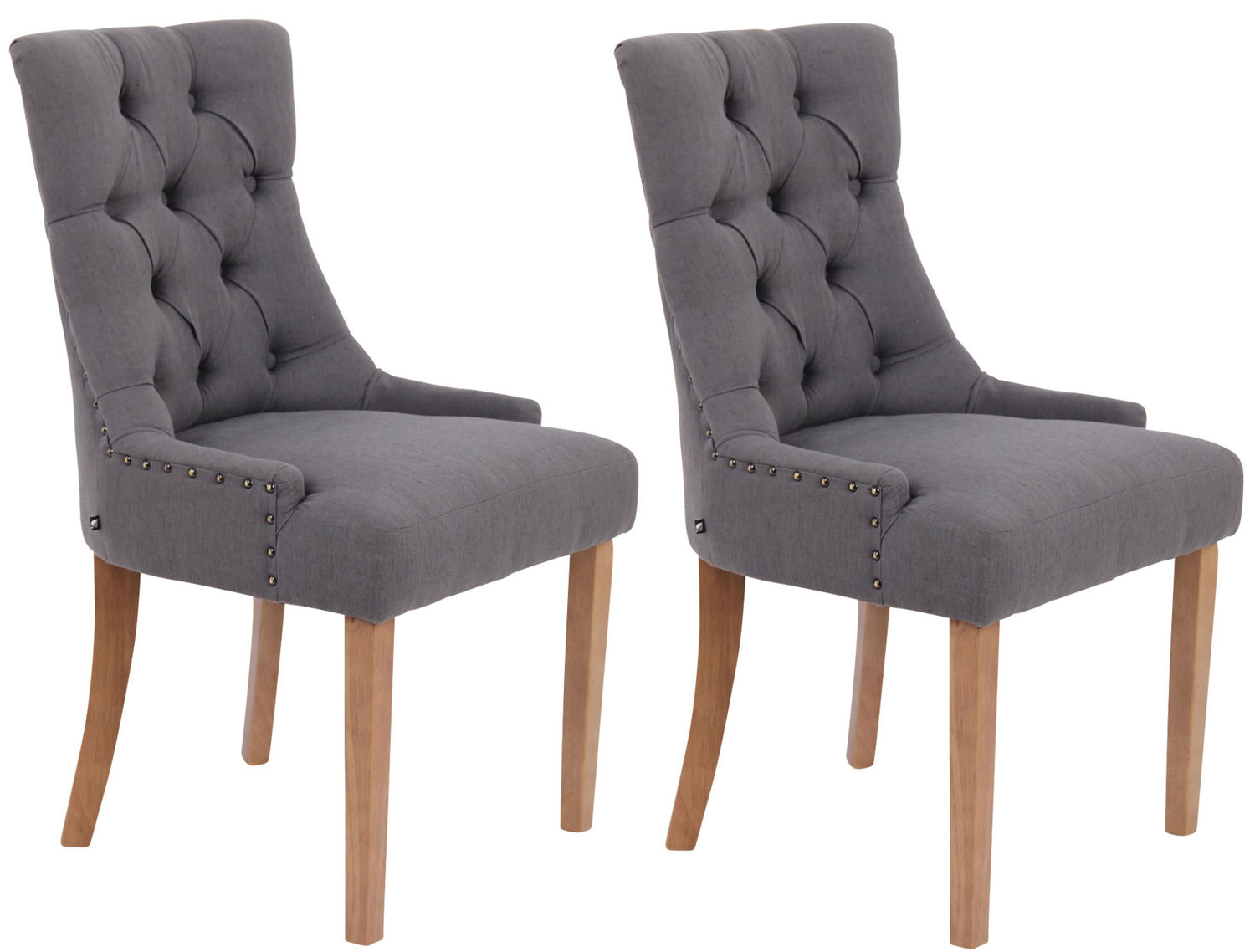Set De 2 Sillas De Comedor Aberdeen