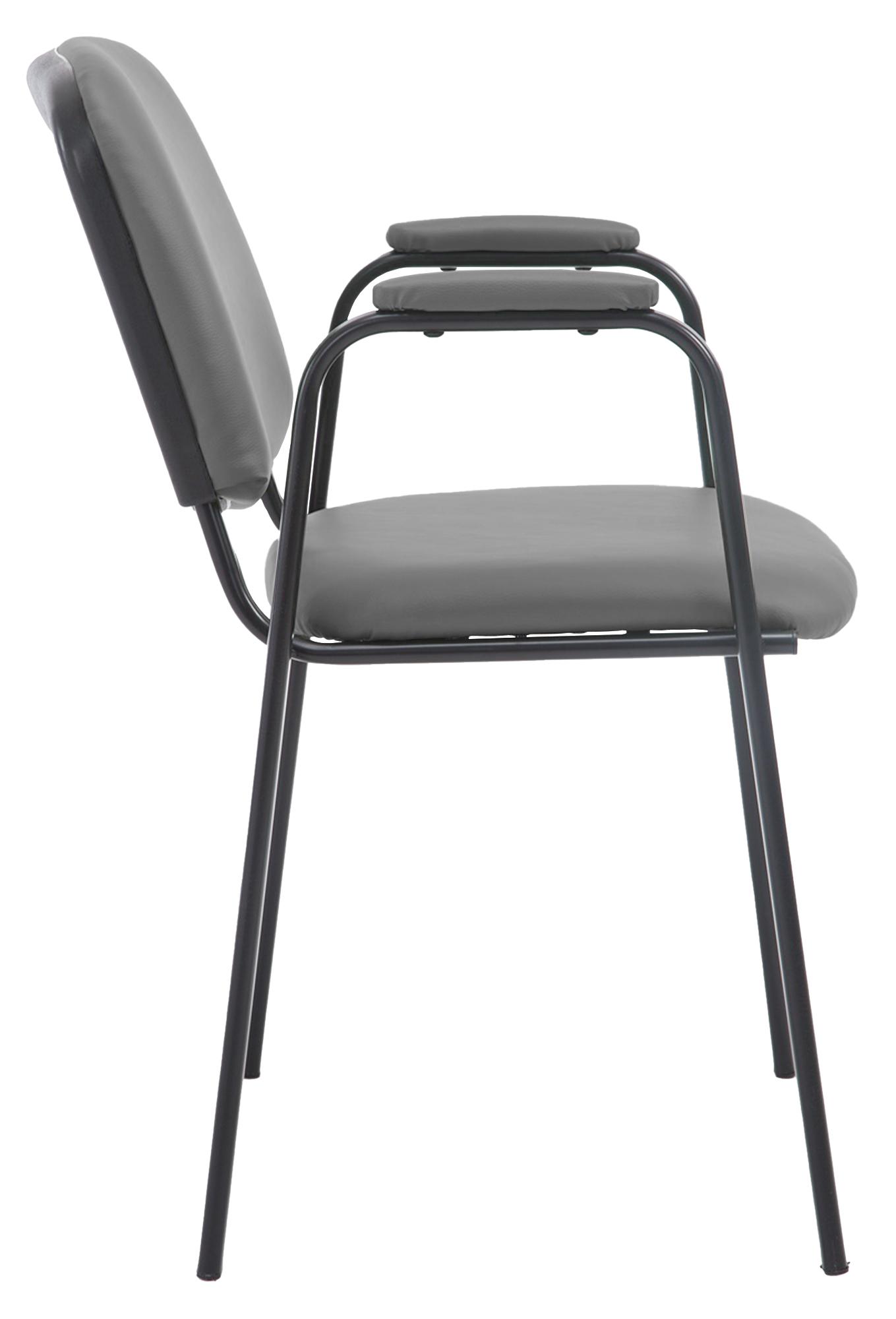 Silla apilable Ken Pro de polipiel