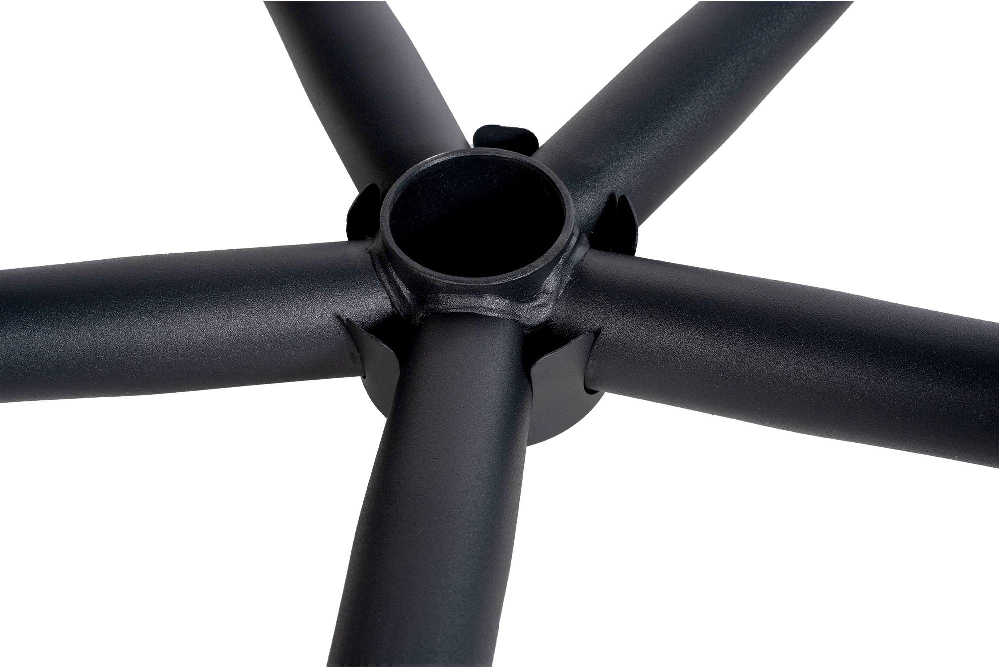 Base Cross Square Para Silla De Oficina Negro