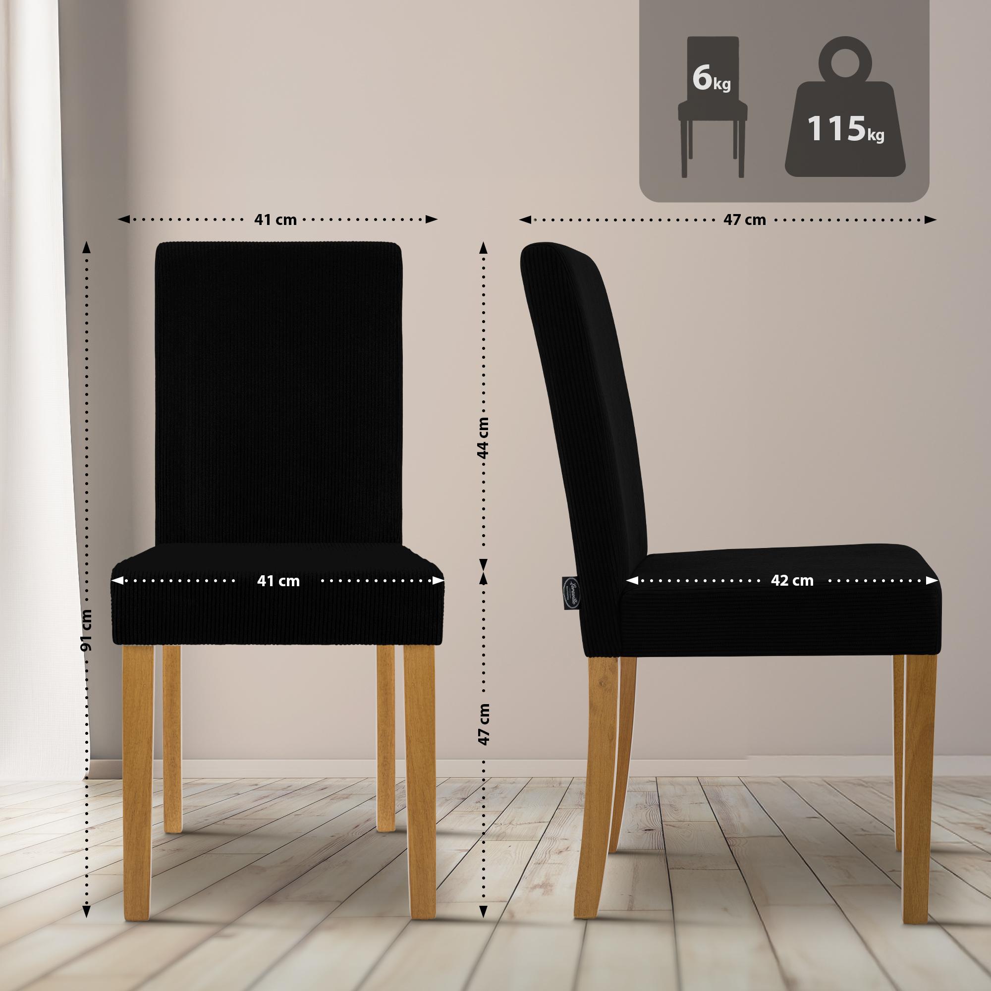 Set de 2 sillas de comedor Ina Pana