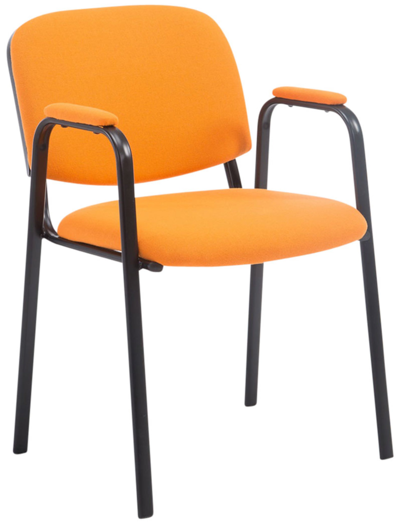 Set de 4 Sillas Apilables Ken Pro de Tela