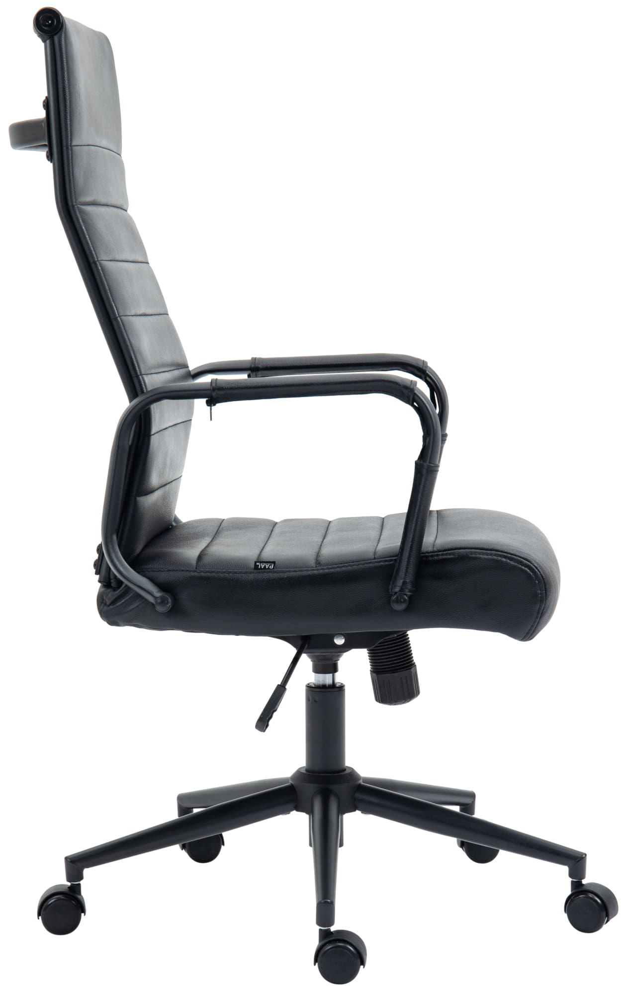 Silla de oficina Kolumbus de cuero auténtico