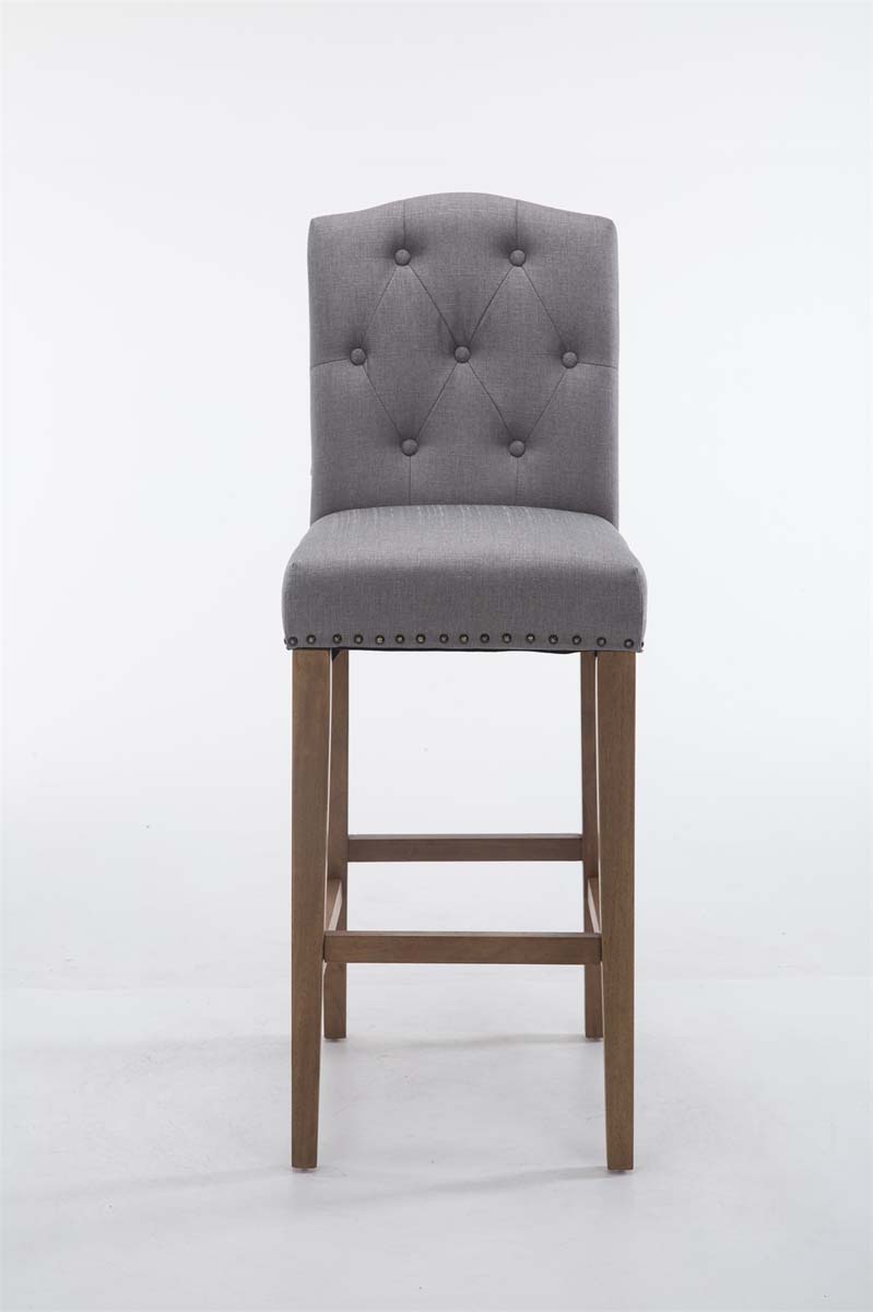 Taburete Louise en Tela