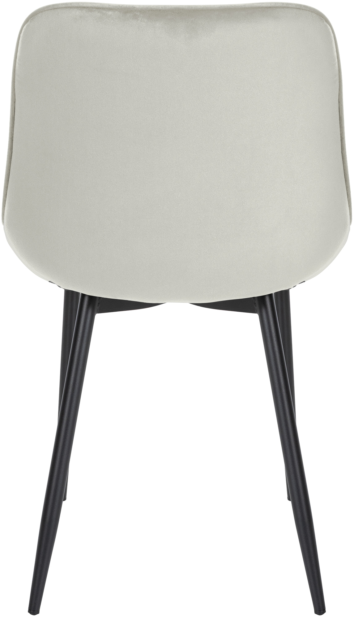 Silla de comedor Springs en terciopelo