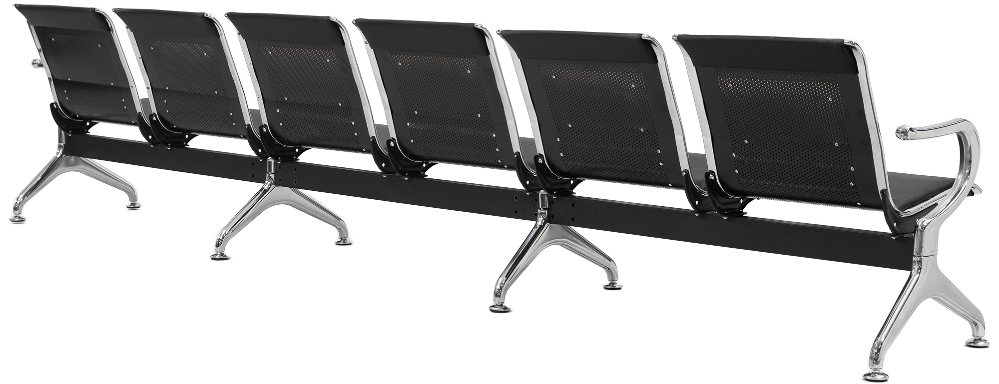 Banco de espera Frankfurt para comodidad en áreas públicas