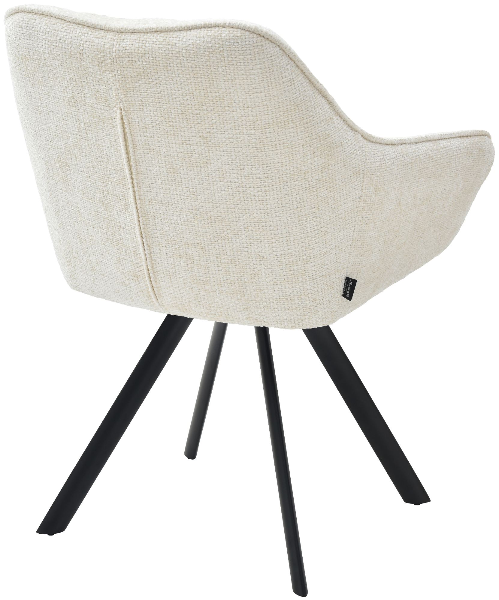 Silla de comedor Scott en terciopelo o tela