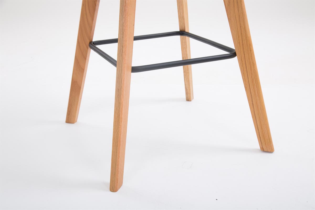 Taburete Metz con Estructura de Plástico