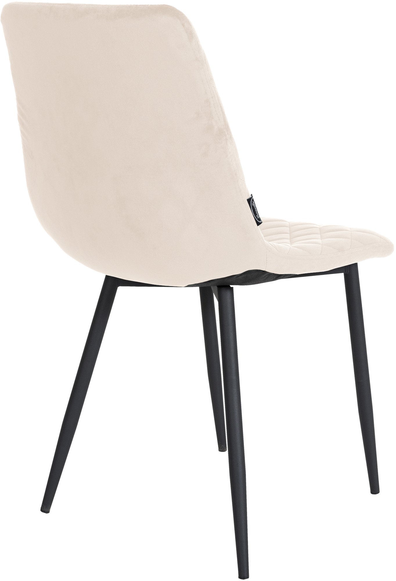 Silla de comedor Telde de terciopelo