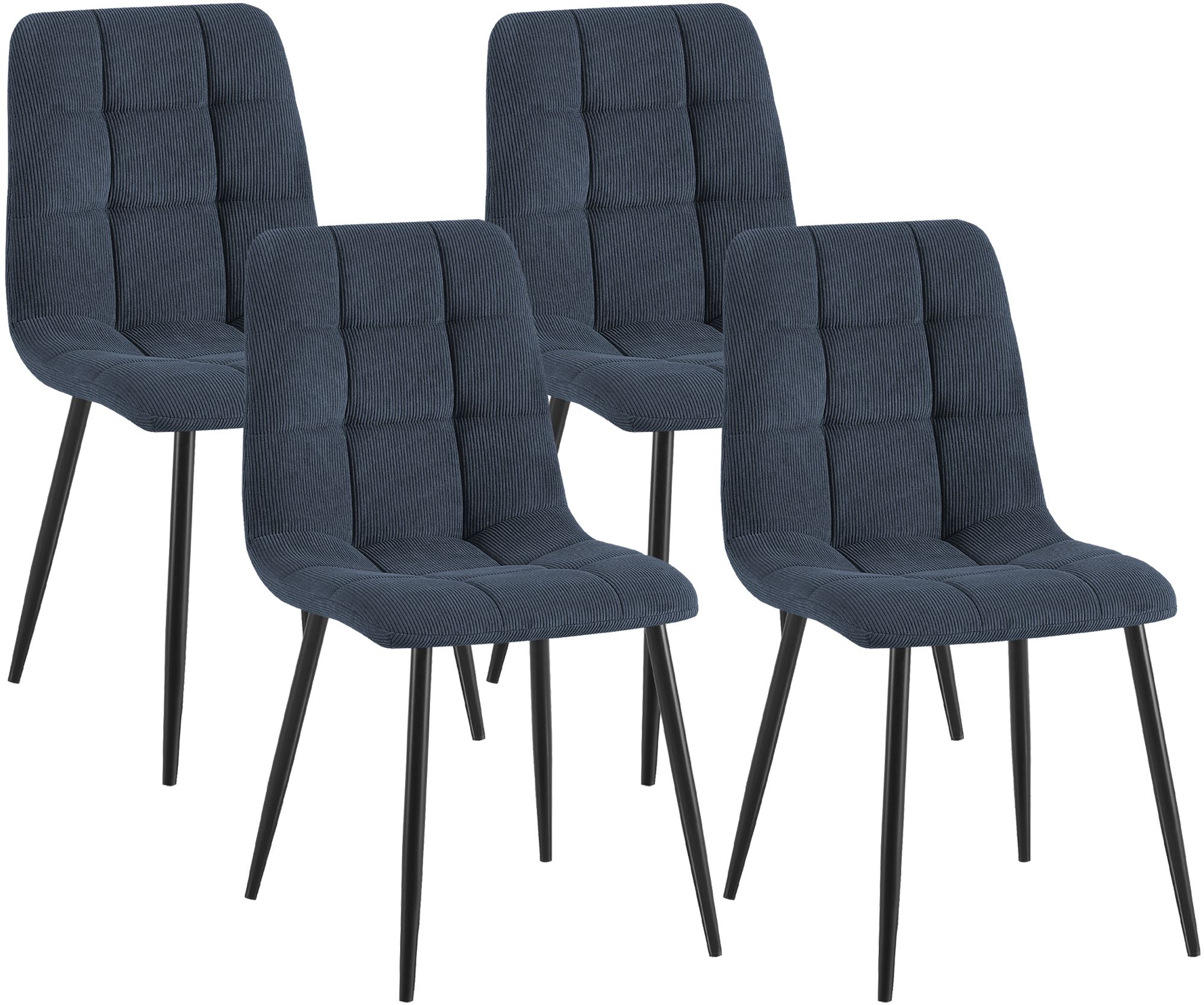Lote de 4 sillas de comedor Tilde