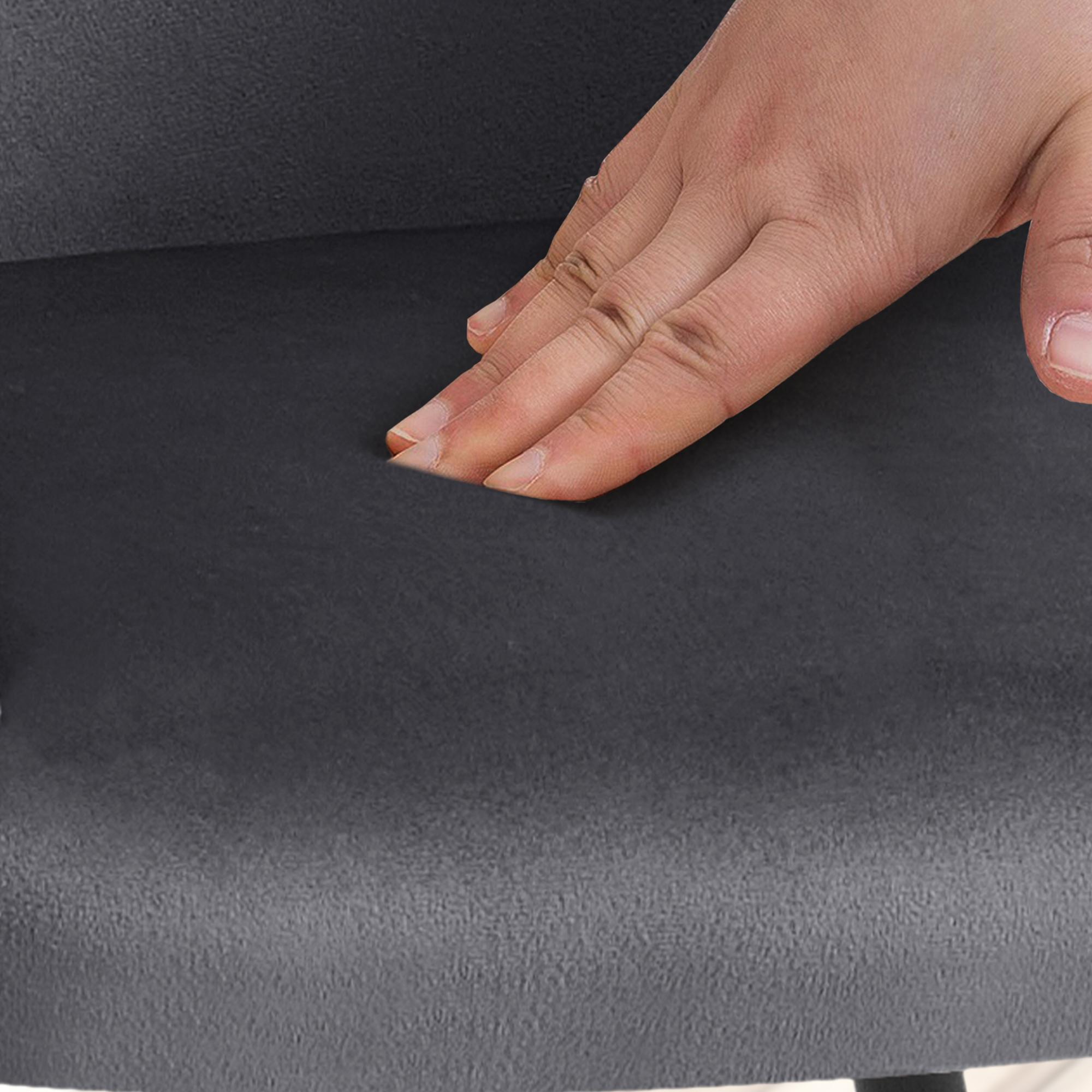 Silla de comedor de terciopelo Jaysie