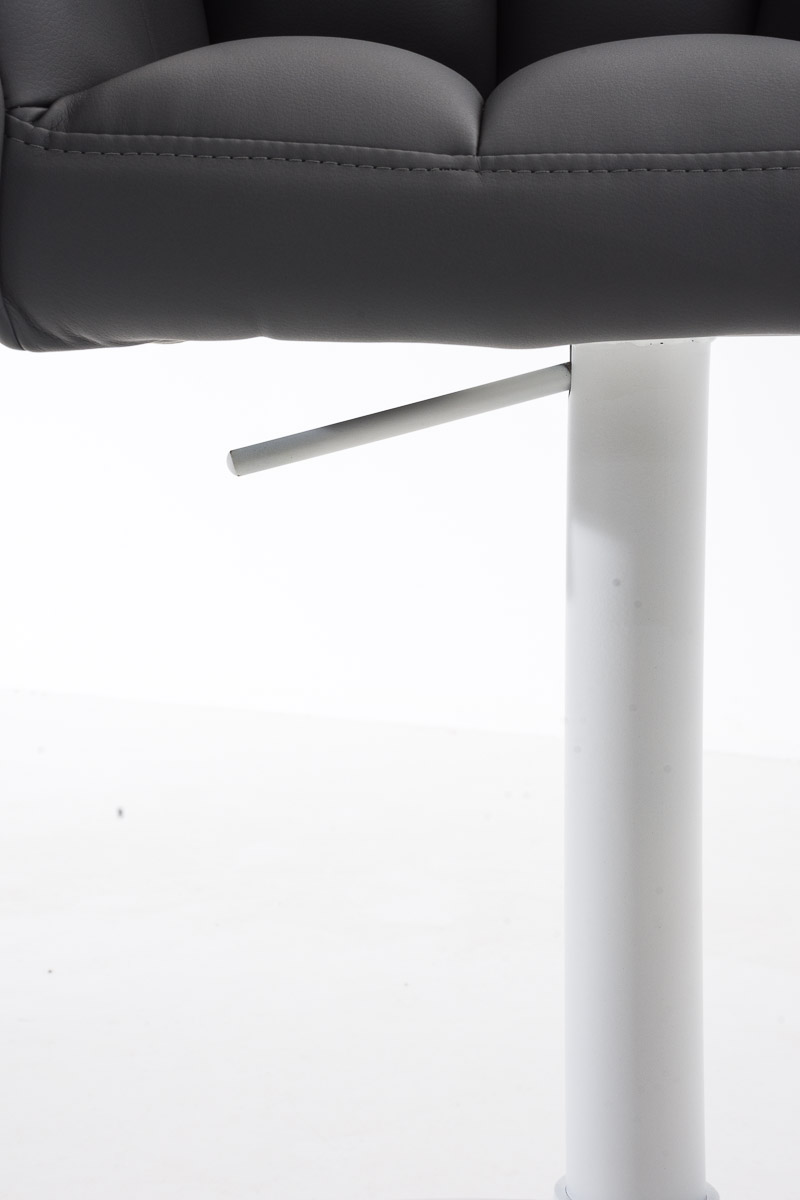 Juego de 2 taburetes de bar Damaso de polipiel