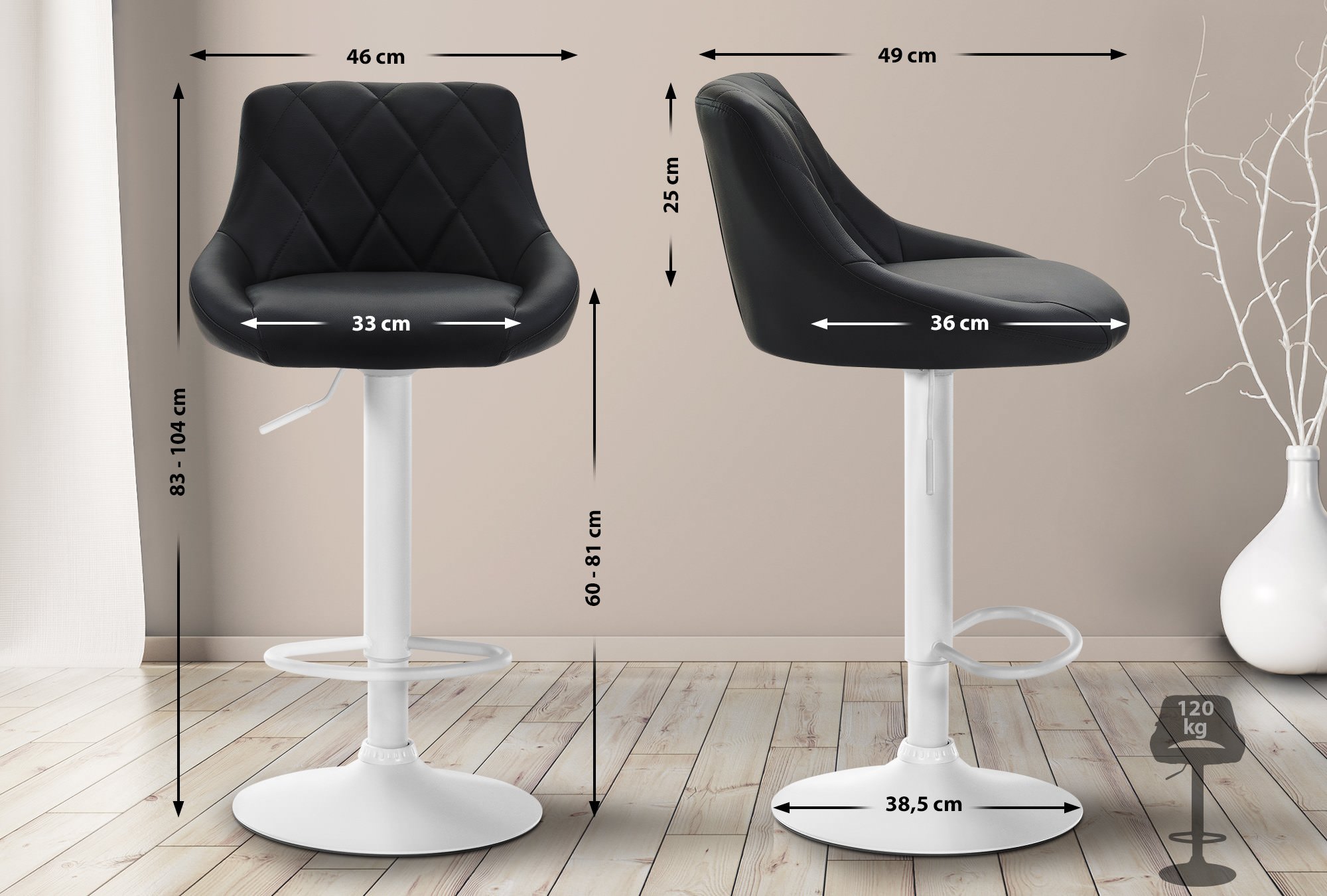 Taburete De Bar Lazio