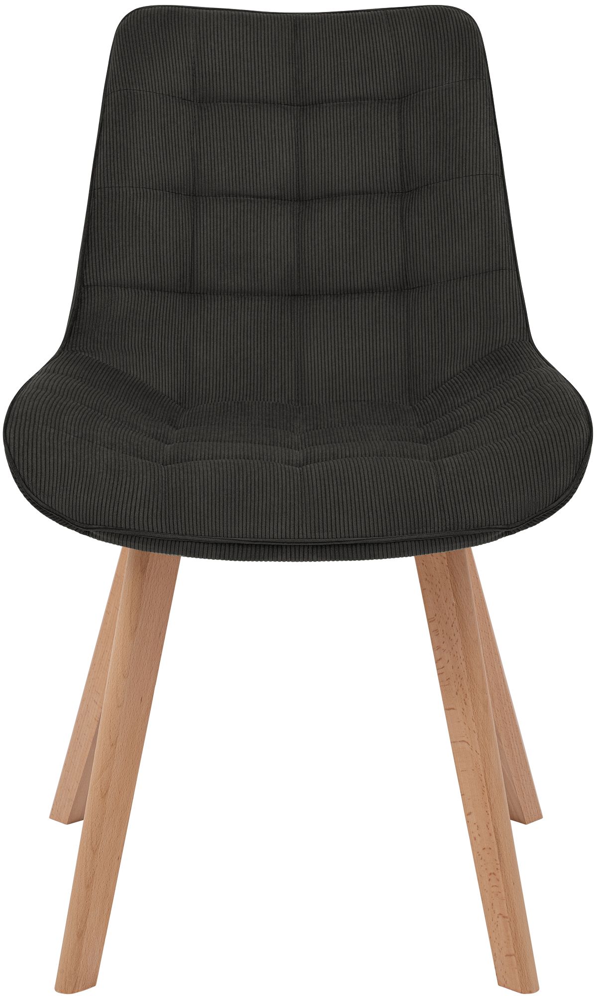Silla de comedor Brook de pana