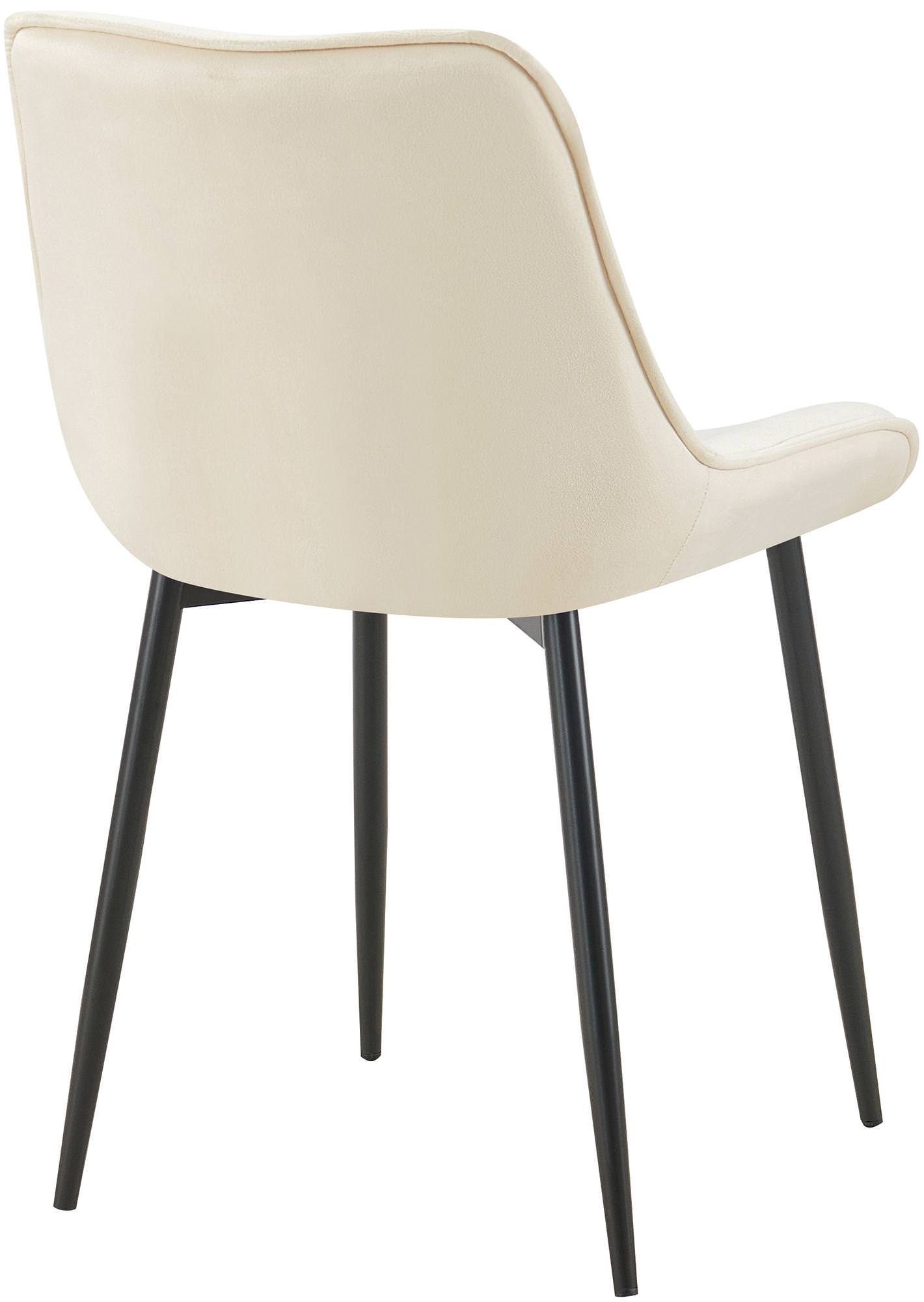 Lote de 2 sillas de comedor Terciopelo Wallace