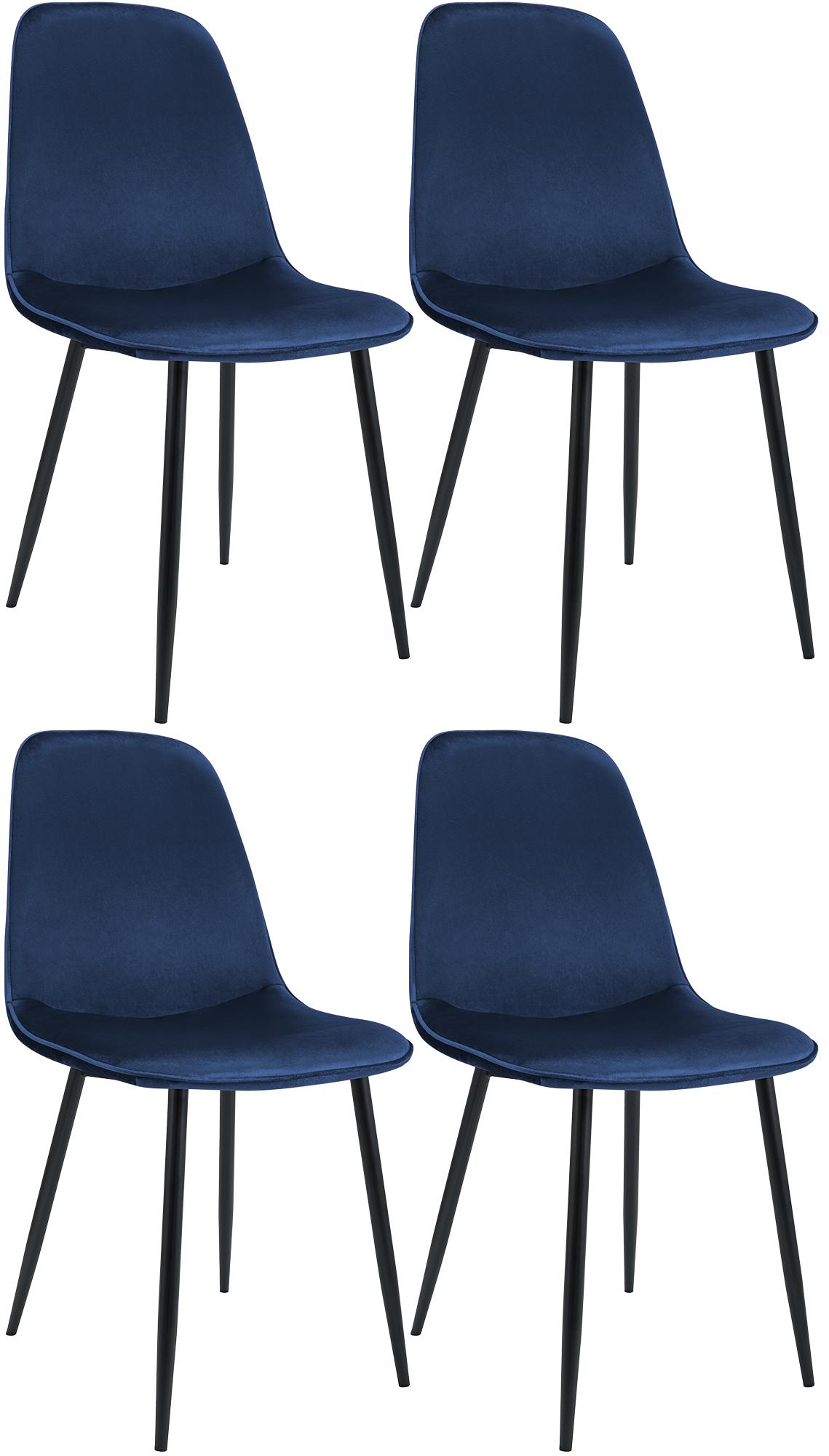 Set de 4 sillas de comedor Maryam