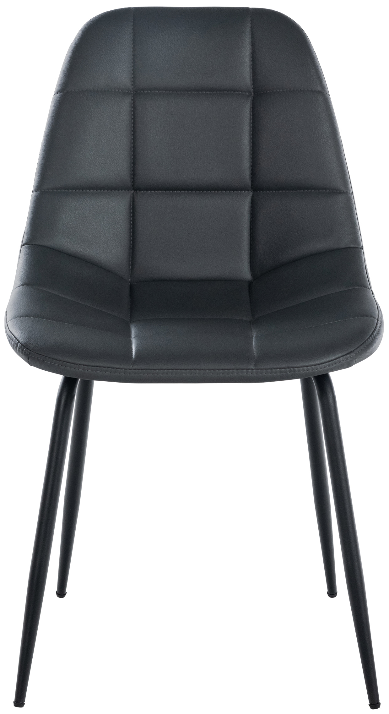 Silla de comedor Tom en tela o polipiel