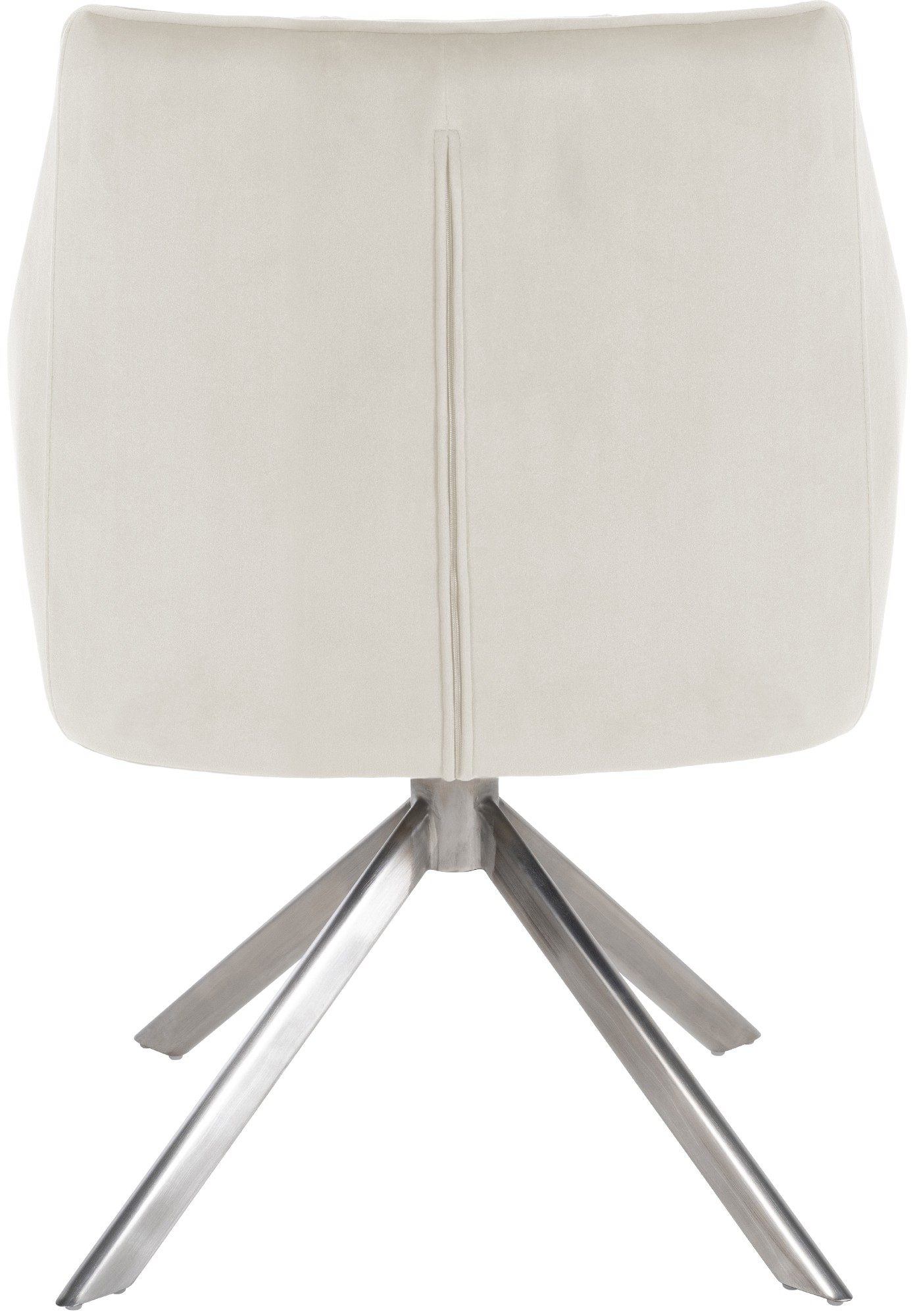 Silla de comedor Swing en terciopelo