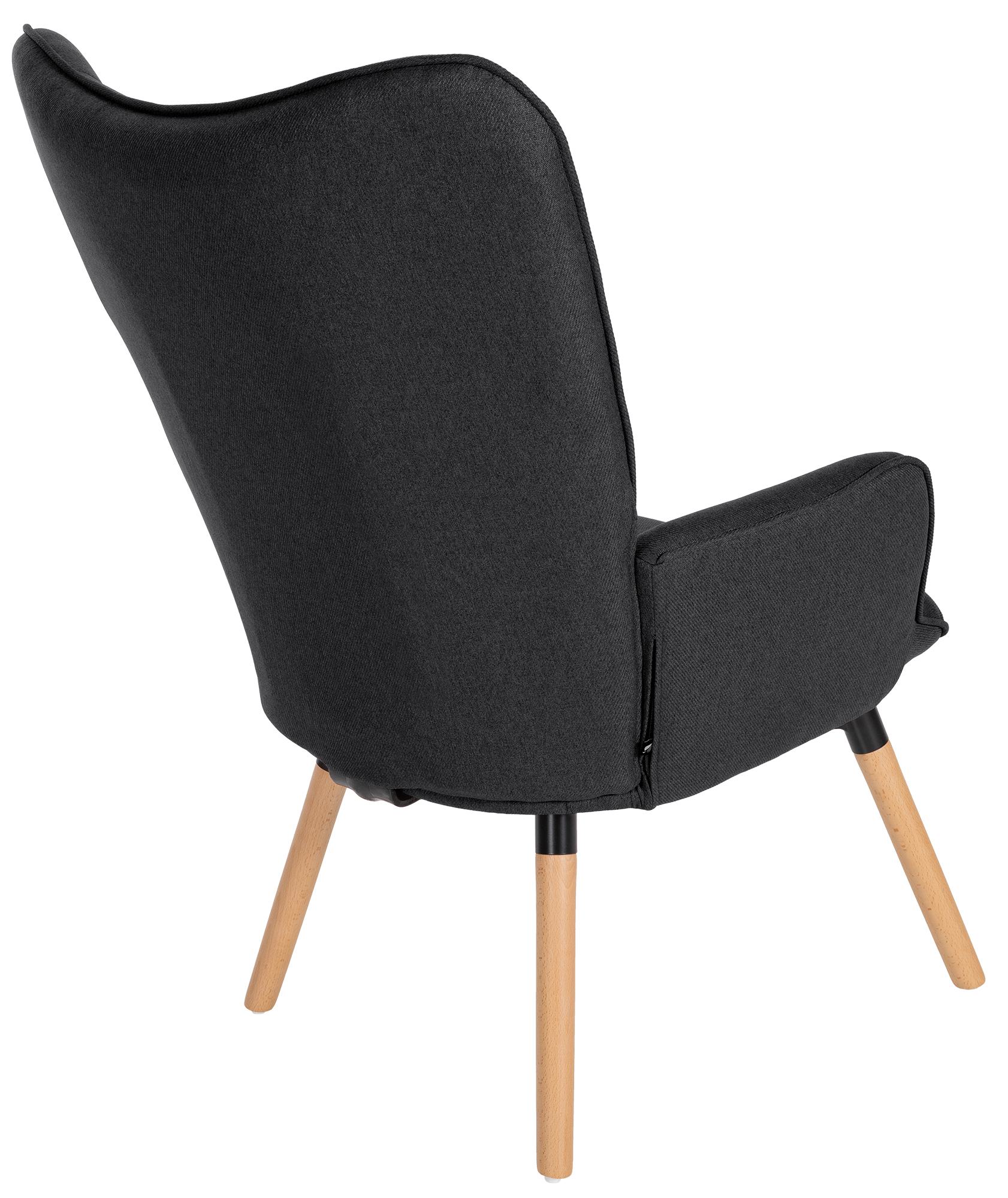 Sillón Garding tapizado en tela