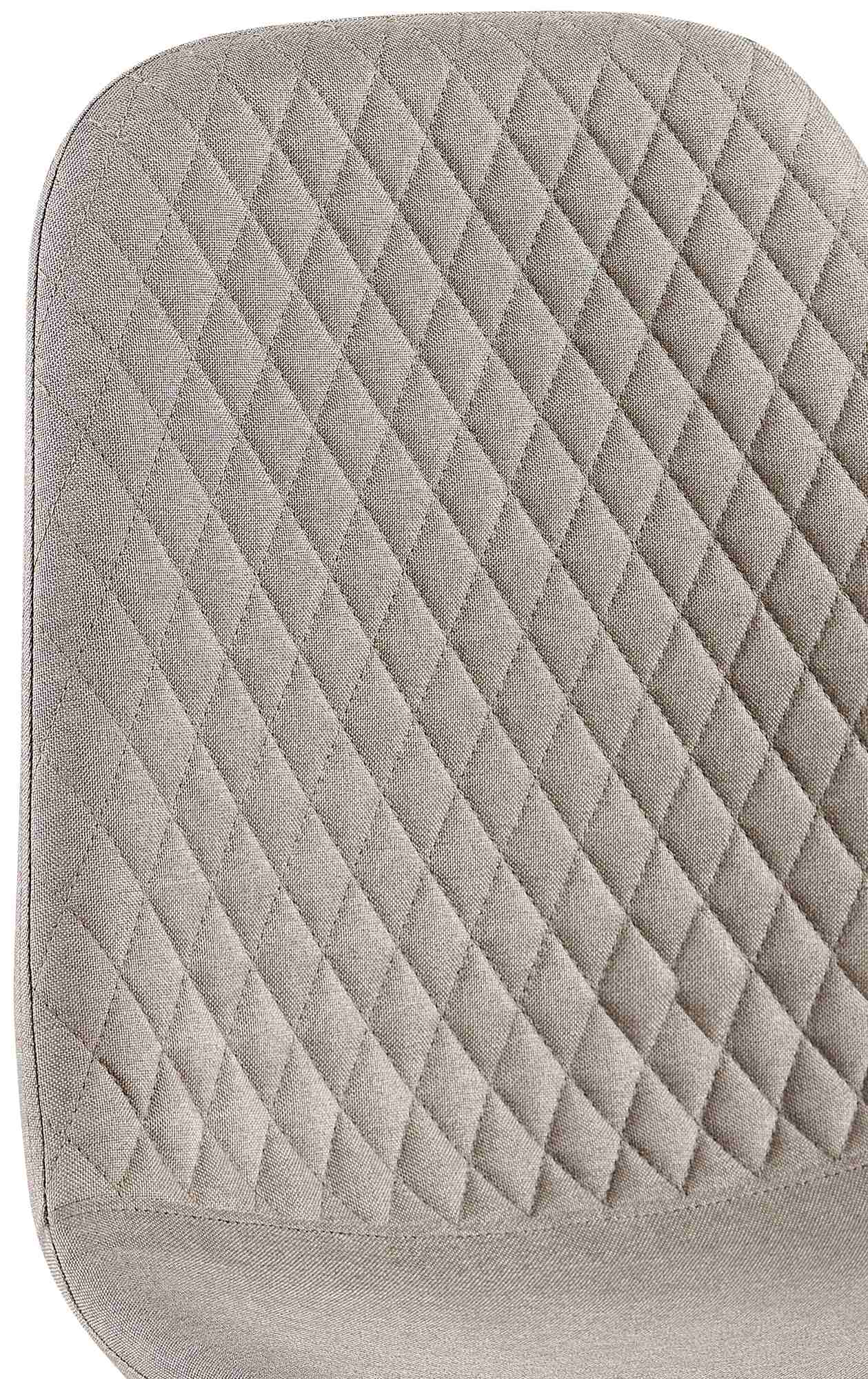 Set de 4 sillas de comedor Giverny en tela o terciopelo