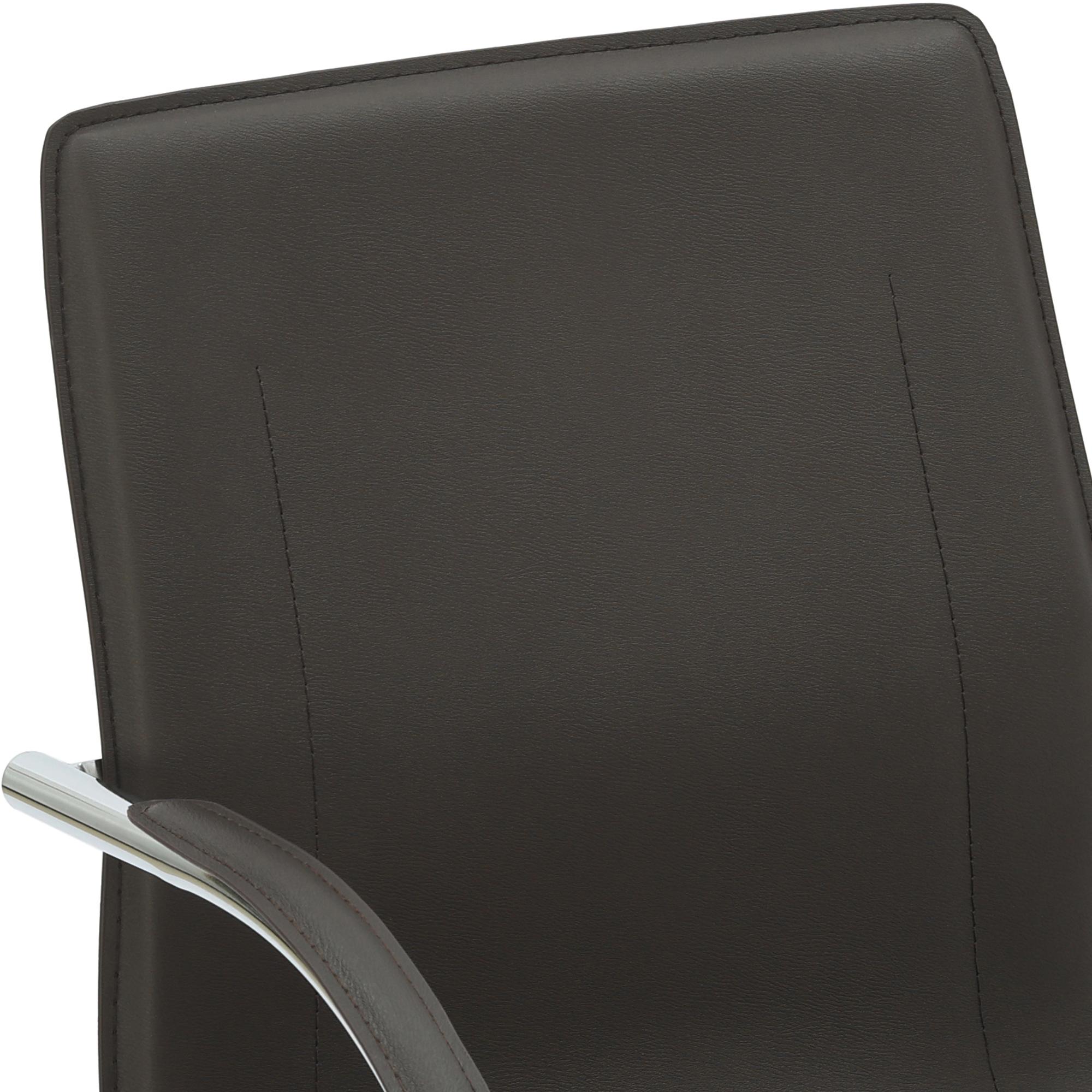 Silla cantilever Noeleen de piel sintetica