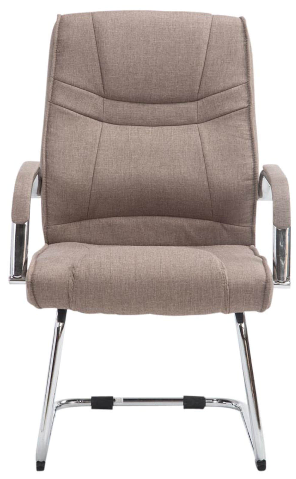 Set de 2 sillas cantilever XXL Attila en tela