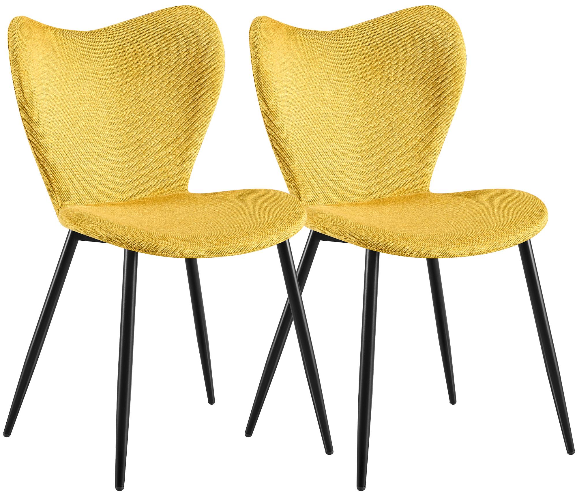 Juego de 2 sillas de comedor Maika
