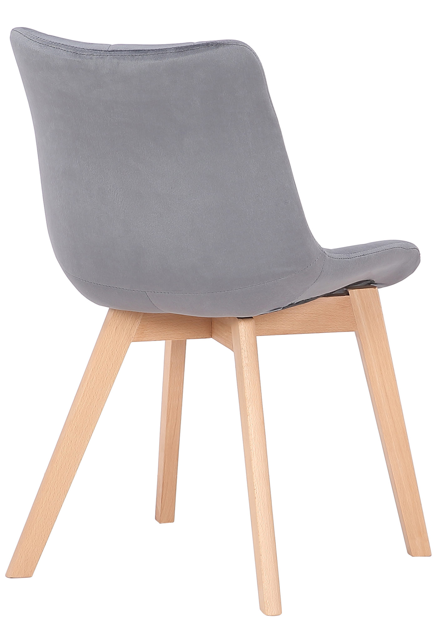Silla de comedor Passaic en terciopelo