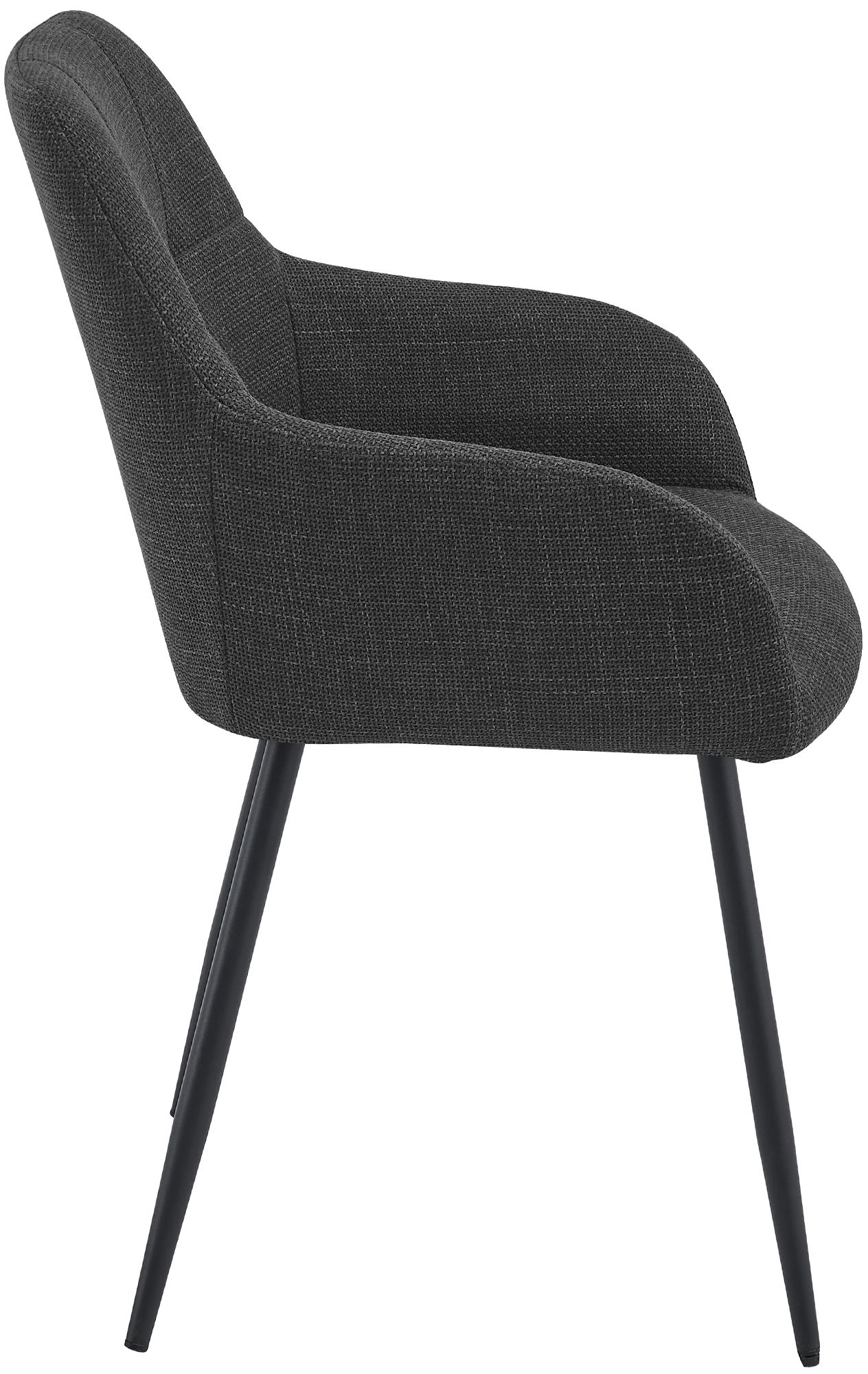 Silla de comedor Fergus de tela