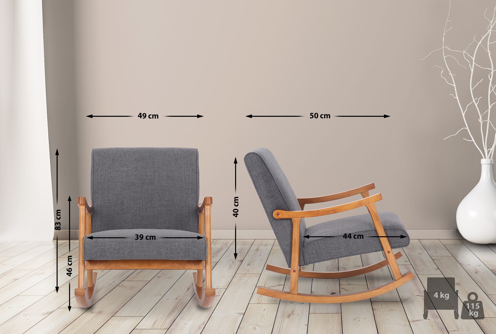 Sillón Mecedora Morelia
