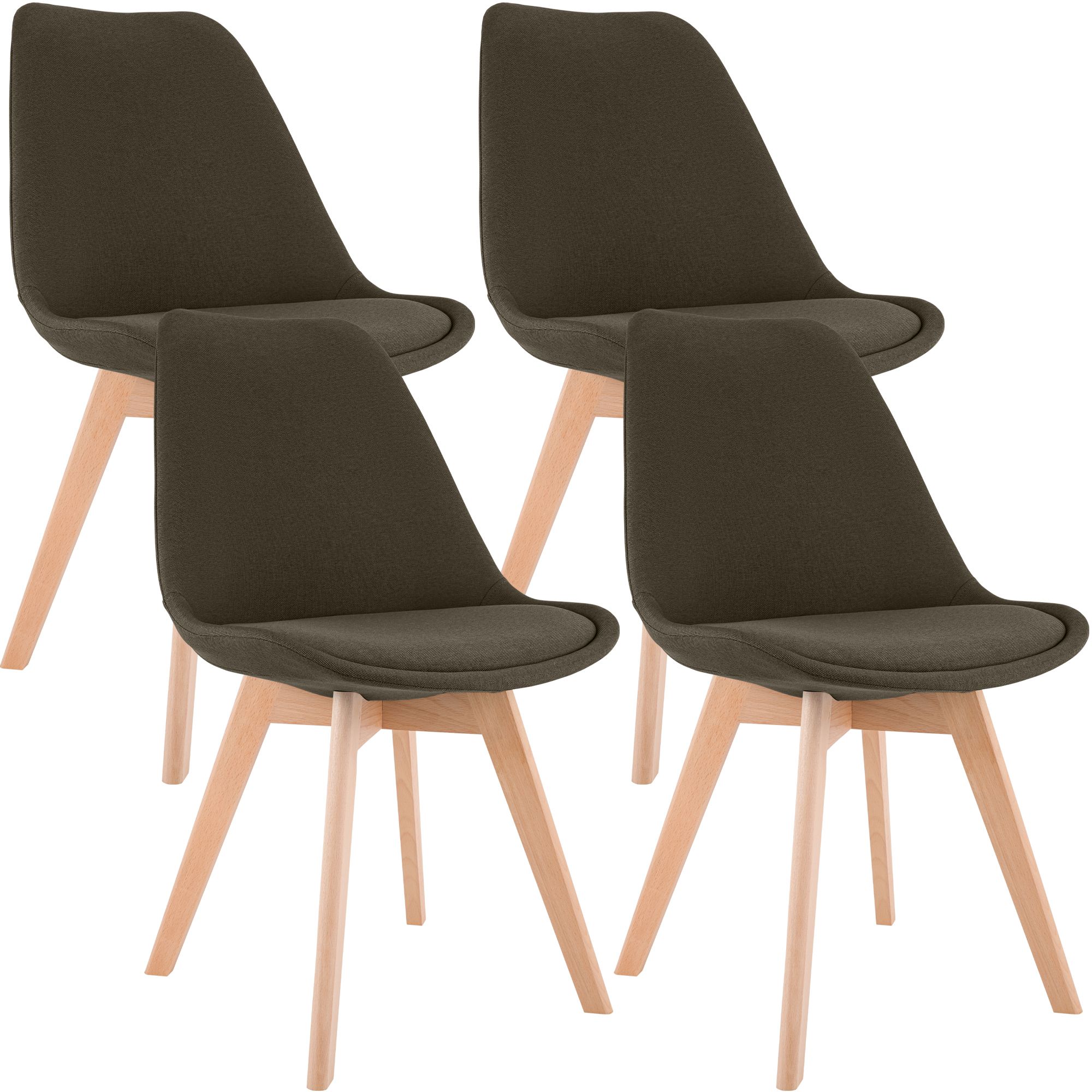 Juego de 4 sillas de comedor Linares