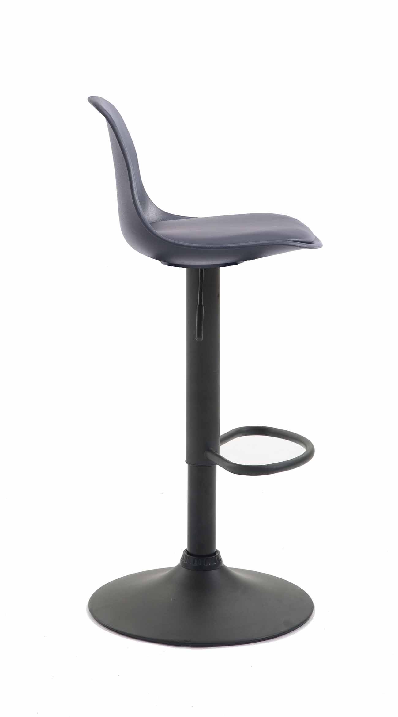 Taburete Kiel Estructura de Plástico & Asiento de Polipiel