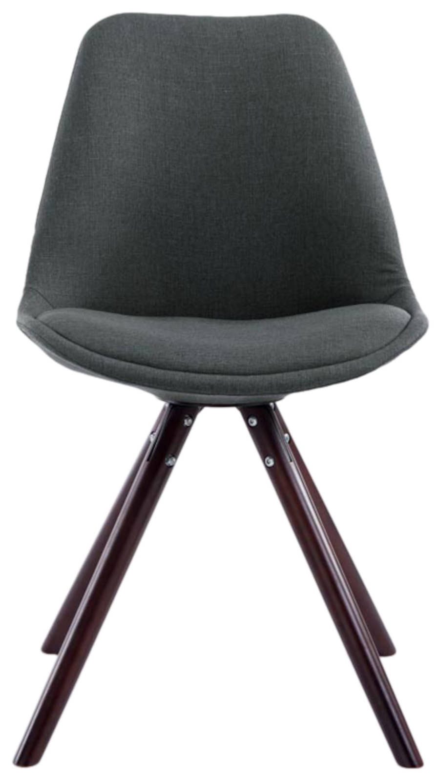 Set de 4 sillas de comedor Toulouse en tela
