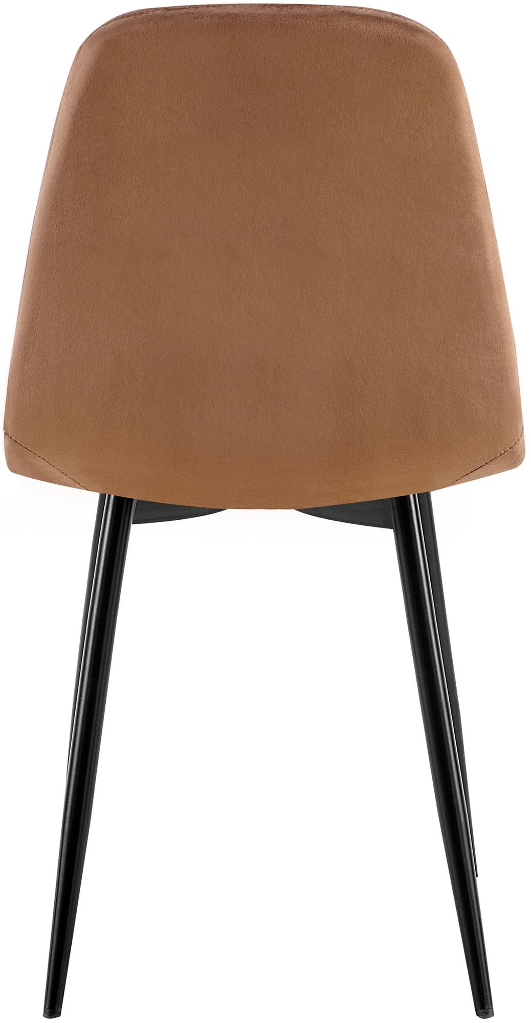 Silla de comedor Baxter en terciopelo