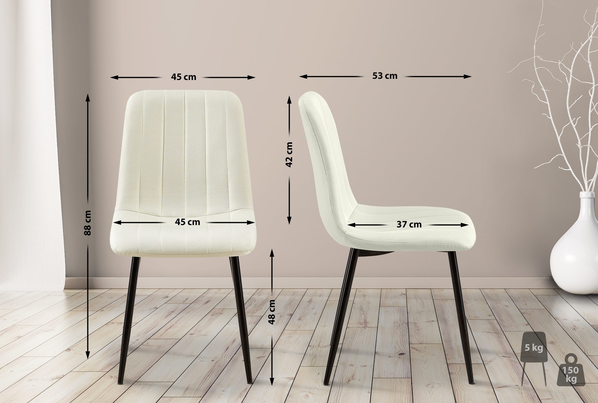 Silla De Comedor Dijon