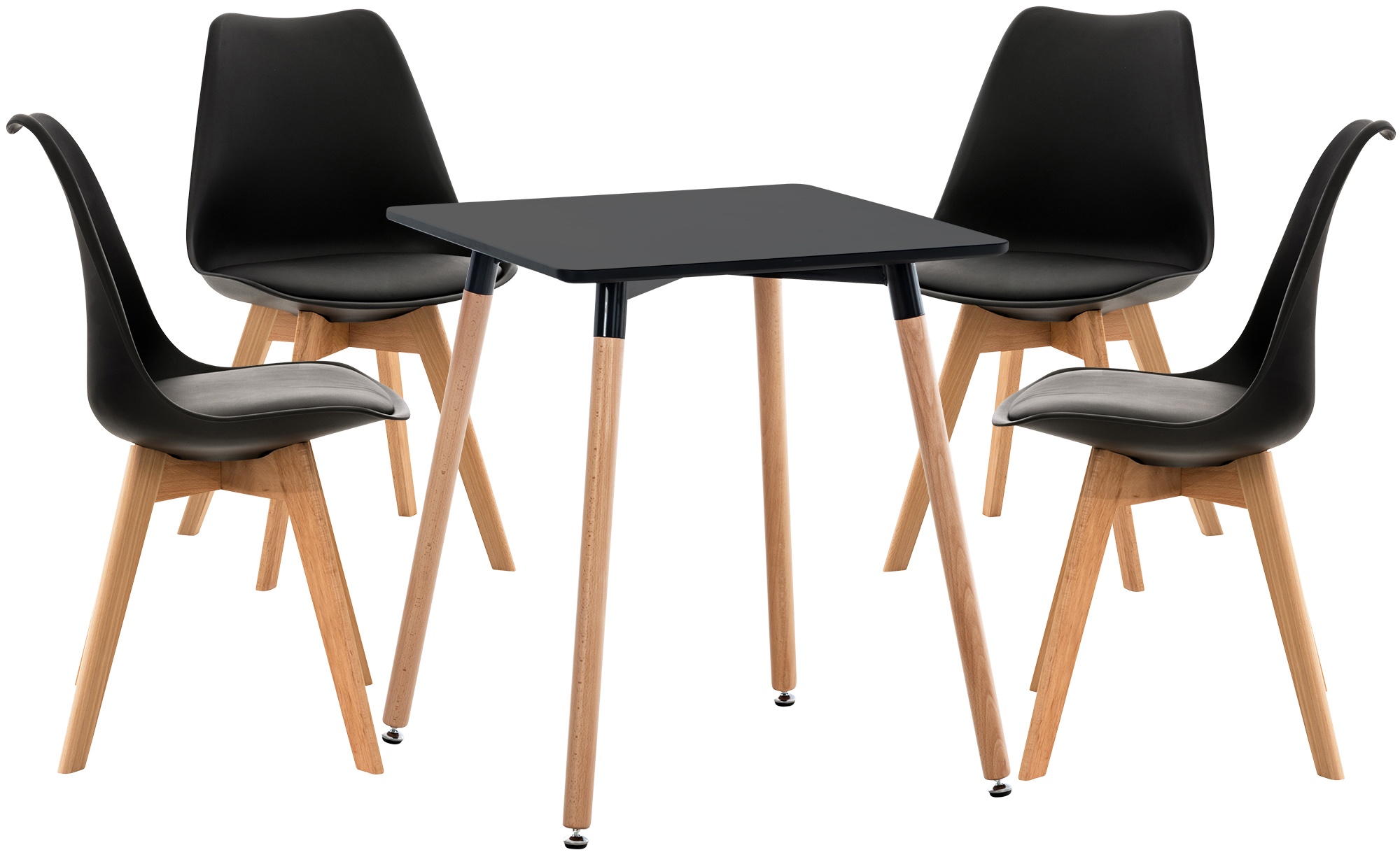 Juego de comedor Liborg 60 x 60 cm
